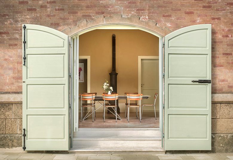 Restored interior with design furniture — Filotico & Partners