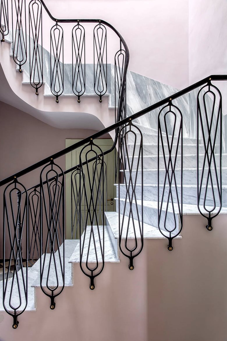 Design ironwork staircase — Filotico & Partners