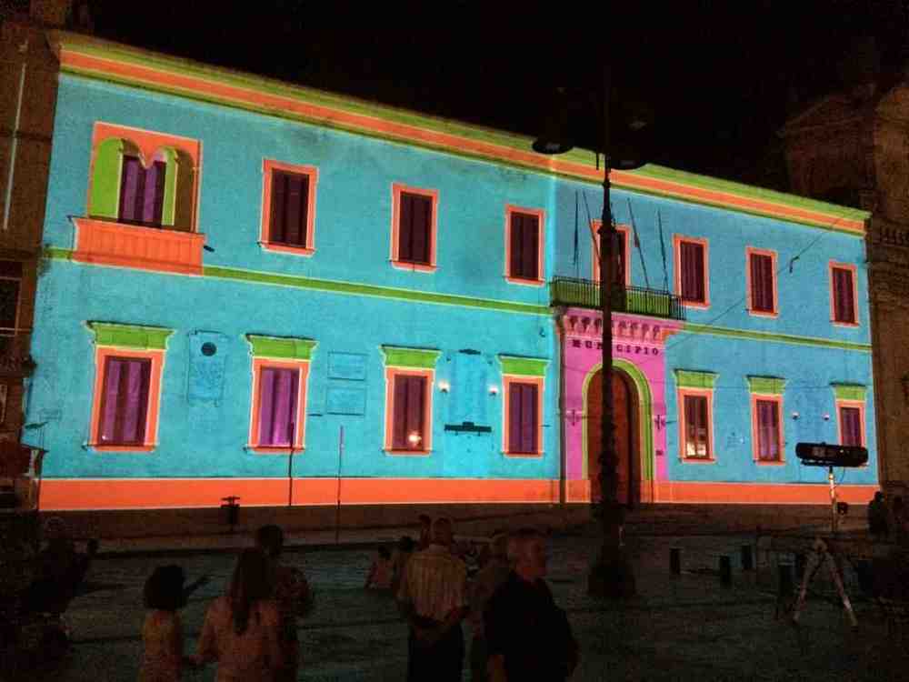 Municipio light show